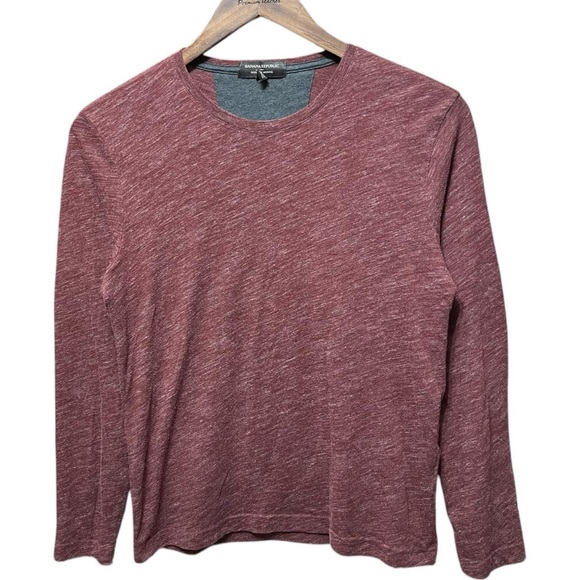 Banana Republic Other - plain blank burgundy maroon Banana Republic moisture wicking longsleeve shirt